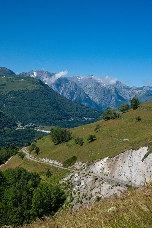 Plateau d'Emparis gravel Isère les deux alpes paysage