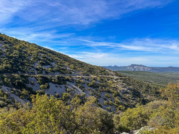 Mont Ventoux gravel trail itinéraire Beaumont du Ventoux alternatif sommet pistes