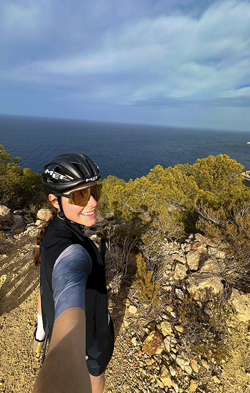 GRAVEL RIDE TRAILS IBIZA SPAIN SEA VIEW