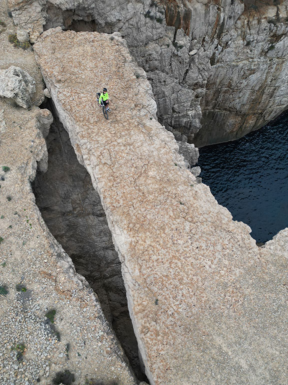 PUNTA DE PIEDRA IBIZA SPAIN GRAVEL RIDE ARCH