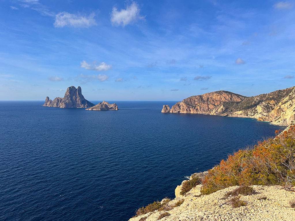 sea view mediterranean Ibiza gravel ride cycling routes inspiration spain january