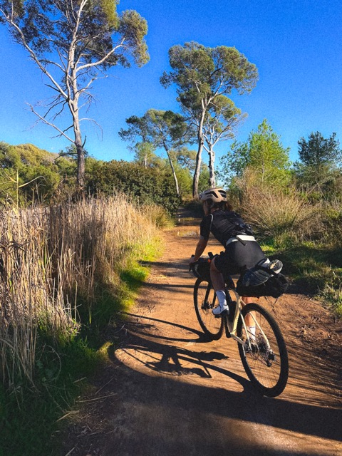 Salins Hyères bikepacking toulon nice