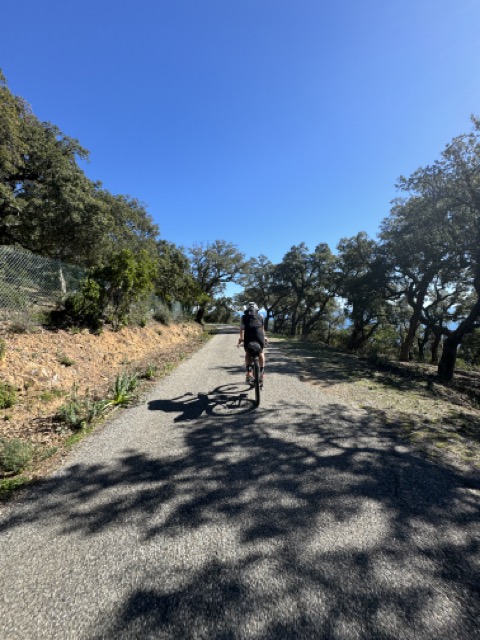 Route des Crêtes Bormes LEs Mimosas bikepacking gravel