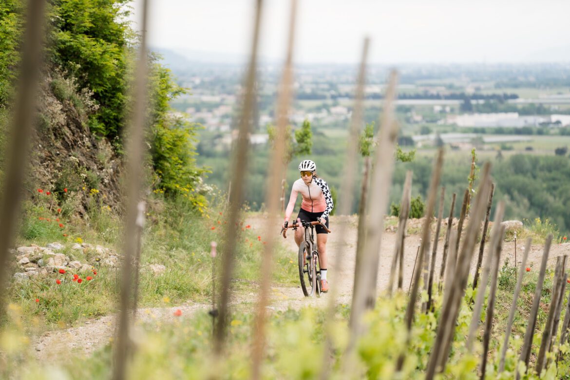 Saint Joseph Tain l'Hermitage gravel ardèche itinéraire route cycling