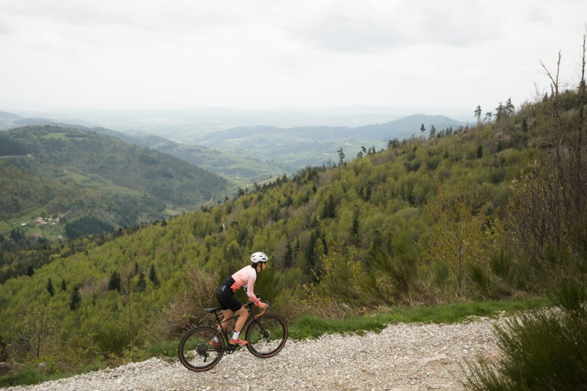 Le Caillé Doux de Saint Félicien itinéraire gravel Le Caillé Doux de Saint Félicien itinéraire gravel