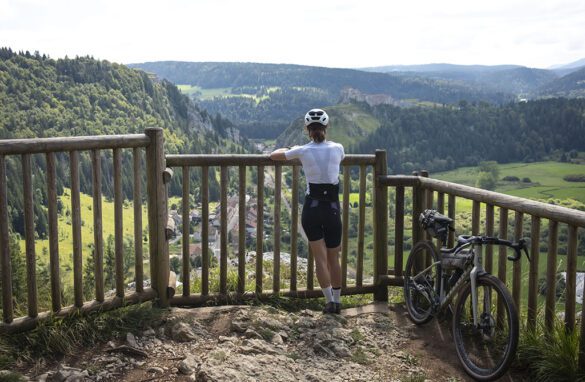 doubs itinéraire gravel belvédère du fer à cheval